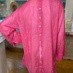 Loose fittng washed shirt “Rouge Lollipop”Terre RougeTOPS