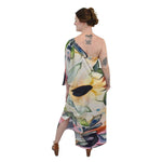 Magdalina Floral One - Shoulder DressDupatta DesignsDRESS