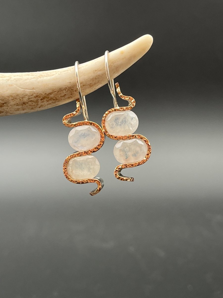 Moonstone Earrings - 2” longBORAEARRINGS