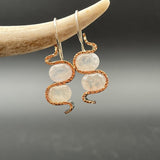 Moonstone Earrings - 2” longBORAEARRINGS