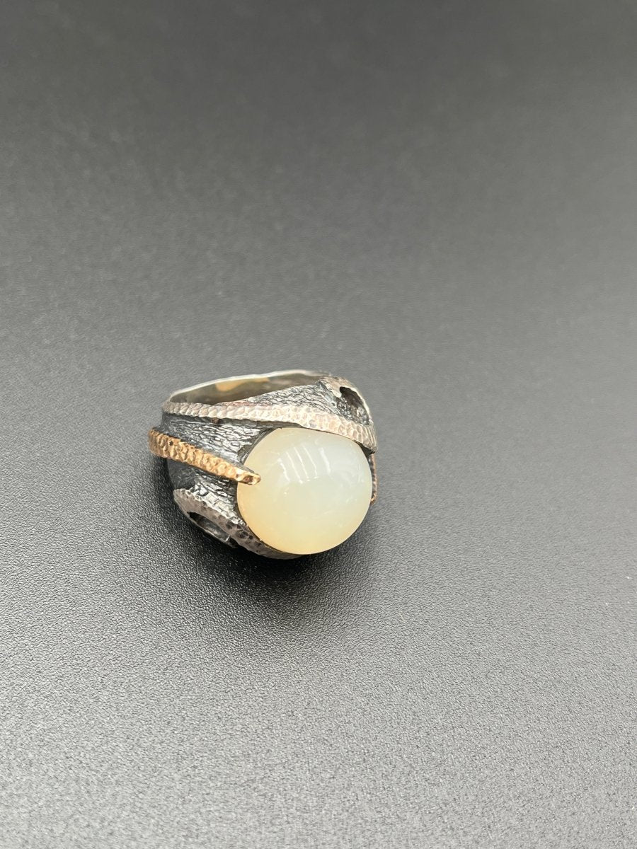 Moonstone Globe Statement RingBORARINGS