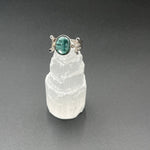 Moss Kyanite in Silver RingBORARINGS