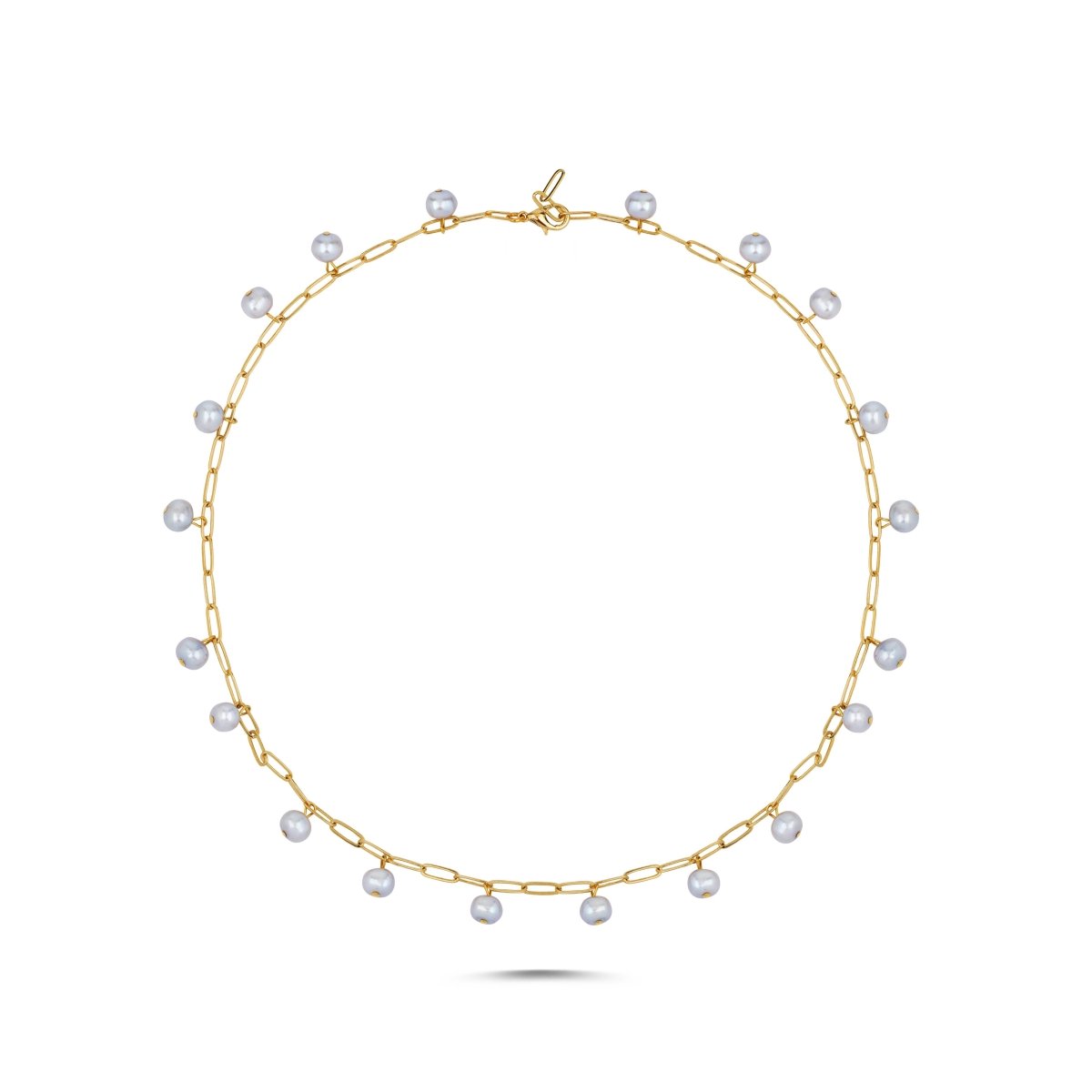 Multi Pearl Drop NecklaceChakarr JewelryNECKLACES