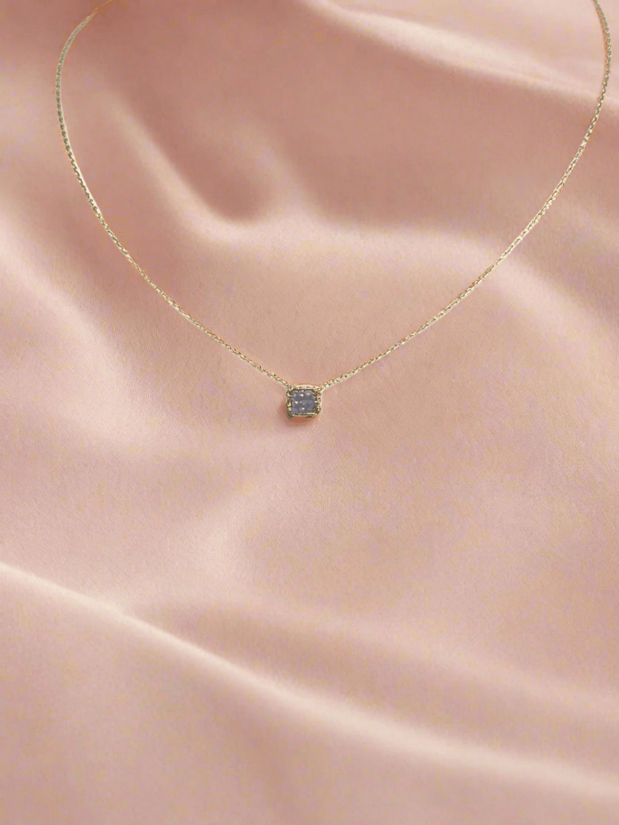 Natural Tanzanite Cluster NecklaceMichelle PresslerNECKLACES