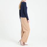 Navy Cashmere CardiganSTUDIO CASHMERE8SWEATER