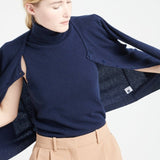 Navy Cashmere CardiganSTUDIO CASHMERE8SWEATER