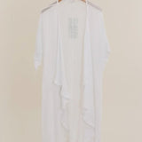 Openwork cotton cardigan/duster: two colorsla maison des fibres naturellescardigan