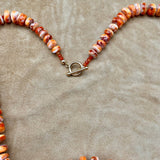 Orange Spiny Oyster & Carnelian NecklaceBeth ZinkNECKLACES