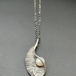 Pearl on Silver NecklaceBORANECKLACES