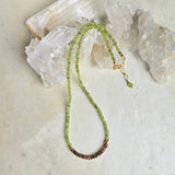 Peridot & Andalucite 1859James & JezebelleNECKLACES