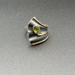 Peridot Fan RingBORARINGS