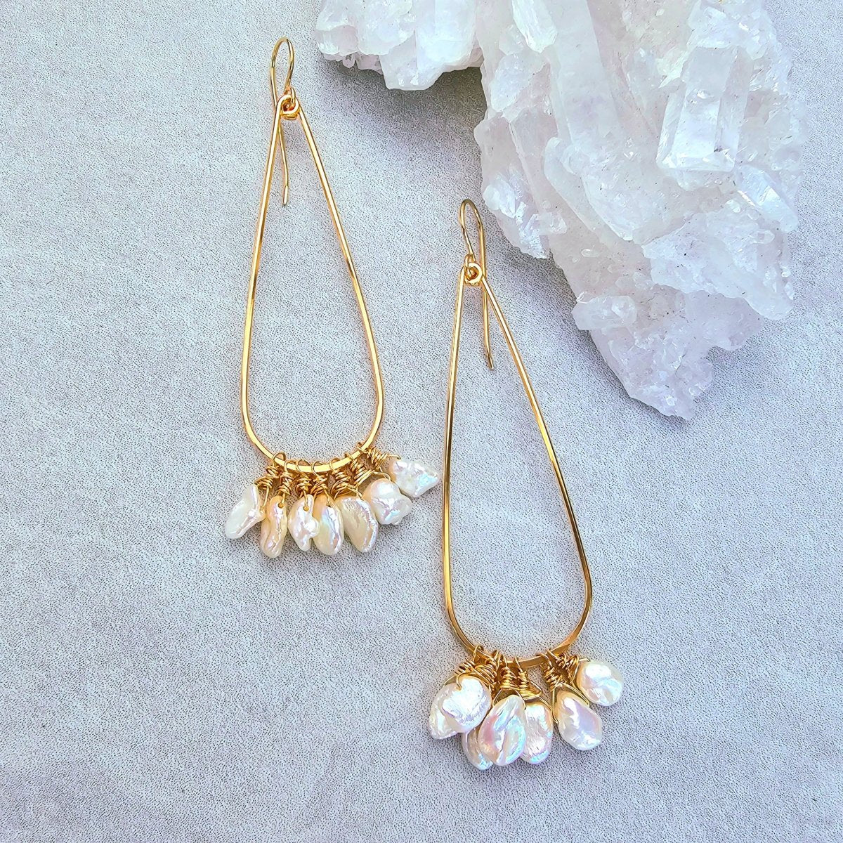 Petal Pearl Earrings #1477James & JezebelleEarrings