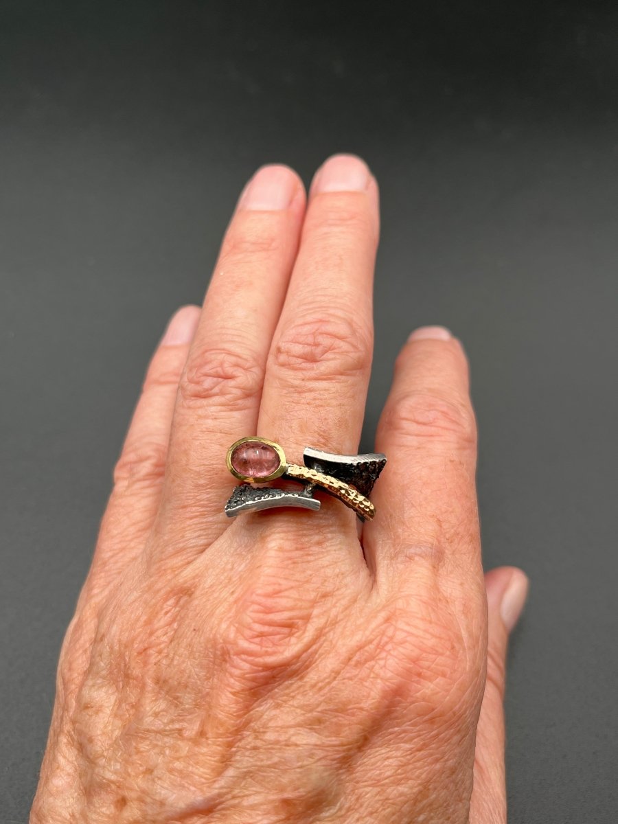 Pink Tourmaline Artist’s RingBORARINGS