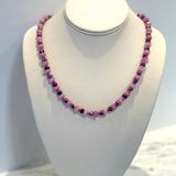 Pink/Lavender Opals With Jasper Short NecklaceBeth ZinkNECKLACES