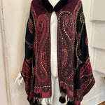 Pom Pom Poncho 14ZiabirdTOPS