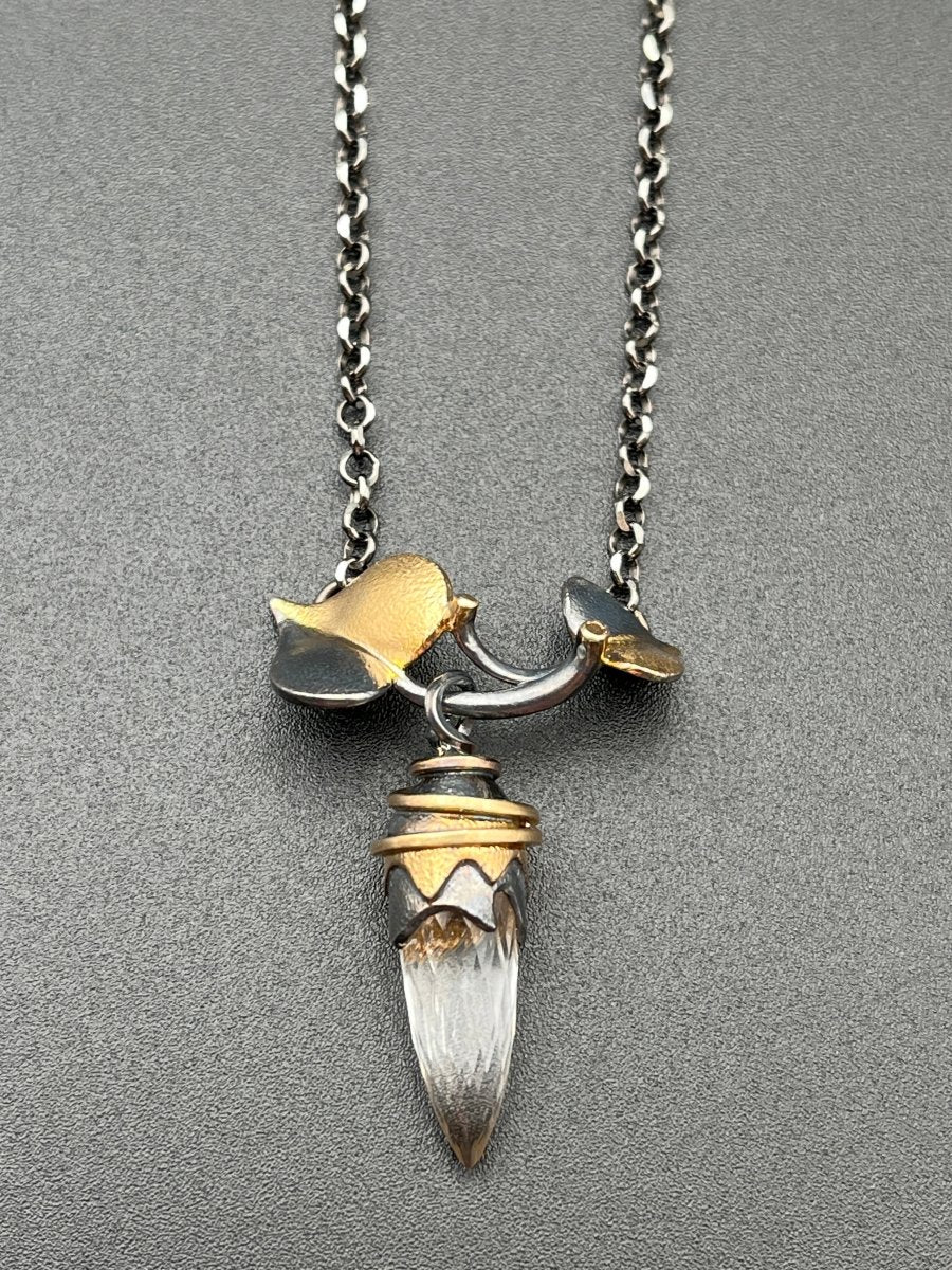 Quartz Point NecklaceBORANECKLACES