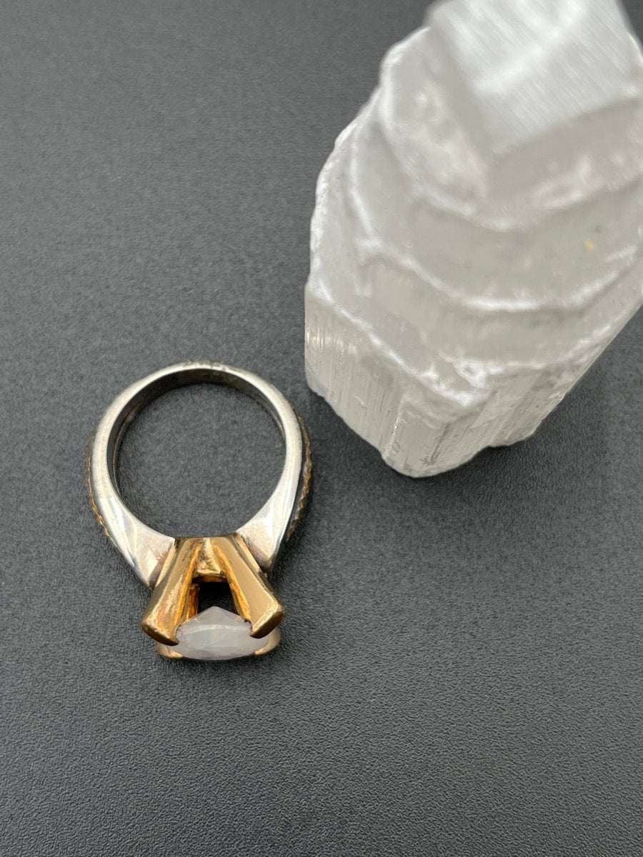 Rainbow Moonstone RingBORARINGS