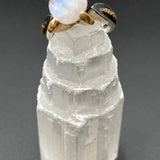 Rainbow Moonstone RingBORARINGS