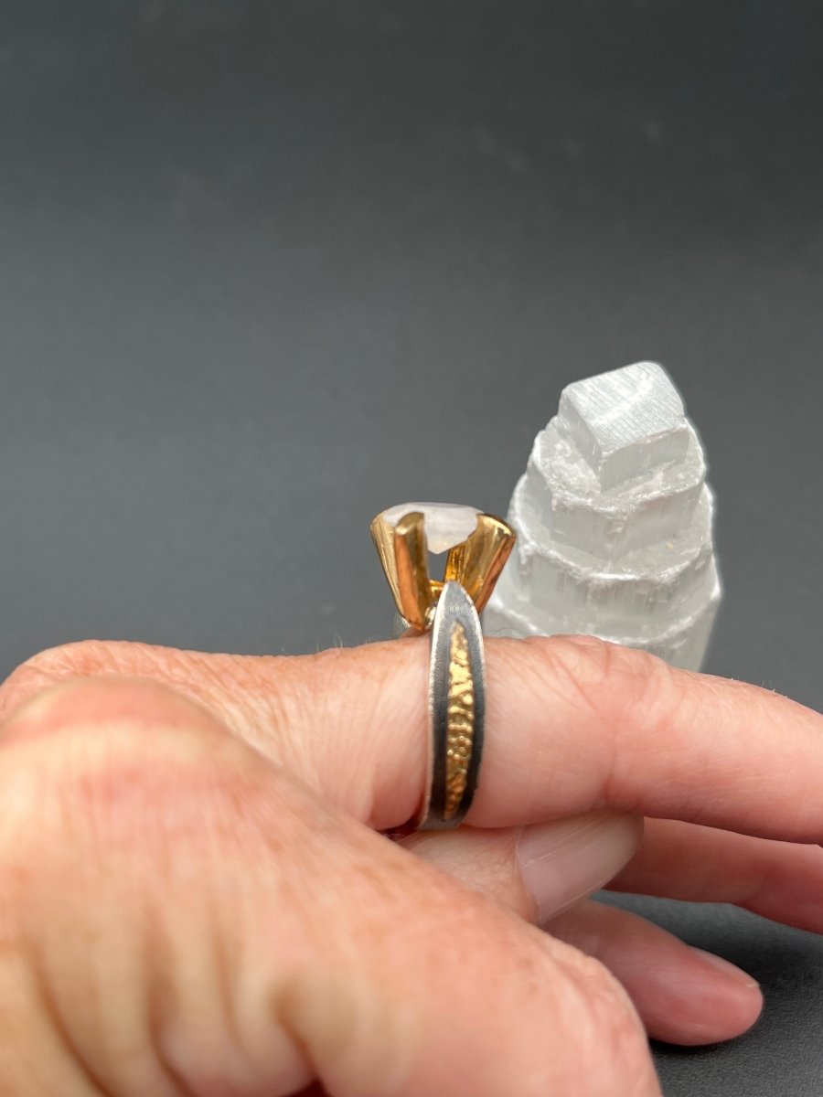 Rainbow Moonstone RingBORARINGS