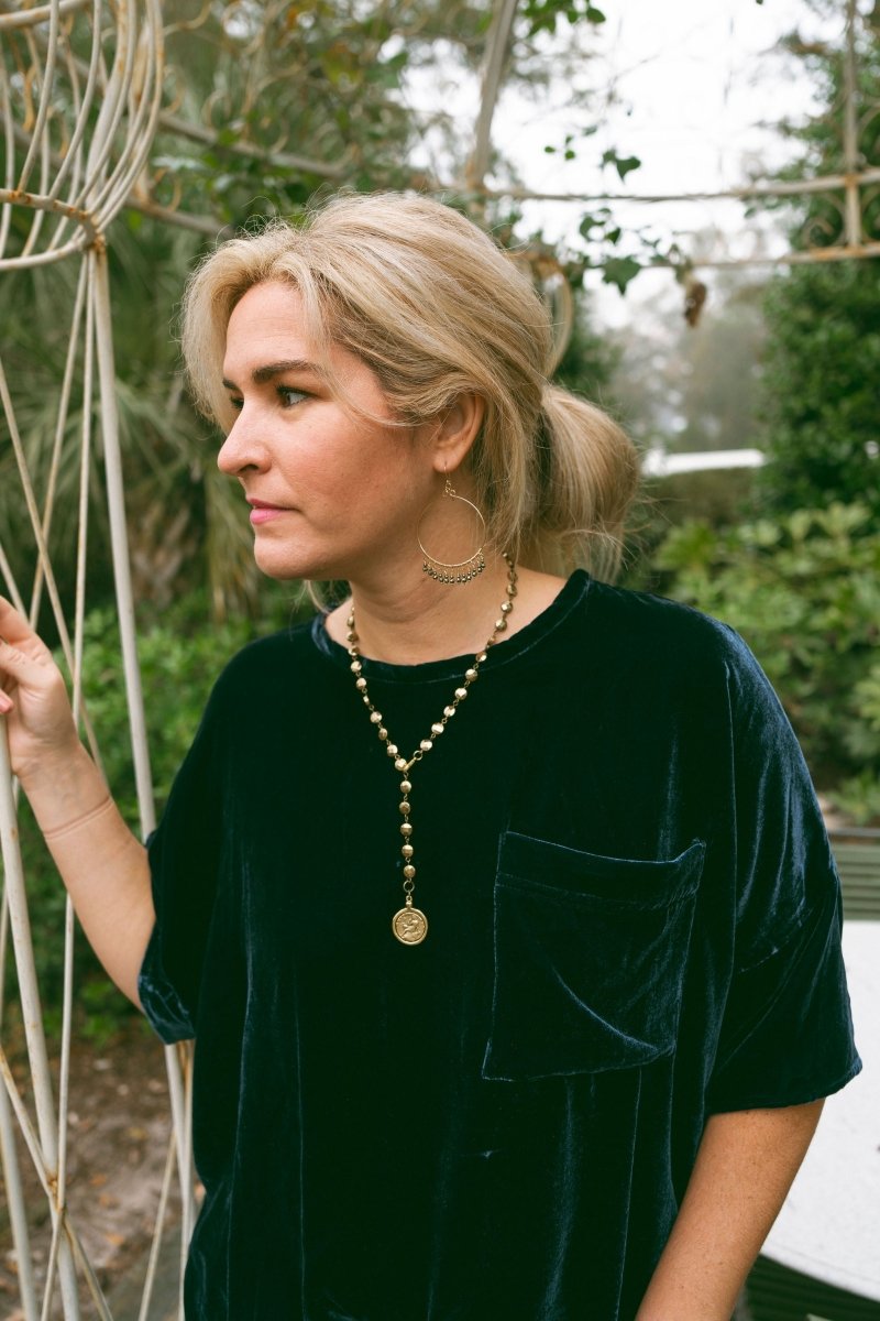 Silk Velvet Tee TopAmano by Lorena LaingTOPS