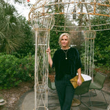 Silk Velvet Tee TopAmano by Lorena LaingTOPS