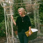 Silk Velvet Tee TopAmano by Lorena LaingTOPS