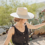 Sunbleached Fine Palm Rancher HatHAUS of TRADEHat