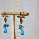 Turquoise Cross EarringsZiabirdEARRINGS