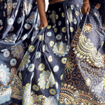 Women Sequin Wrinkled SkirtIndia Batikskirt