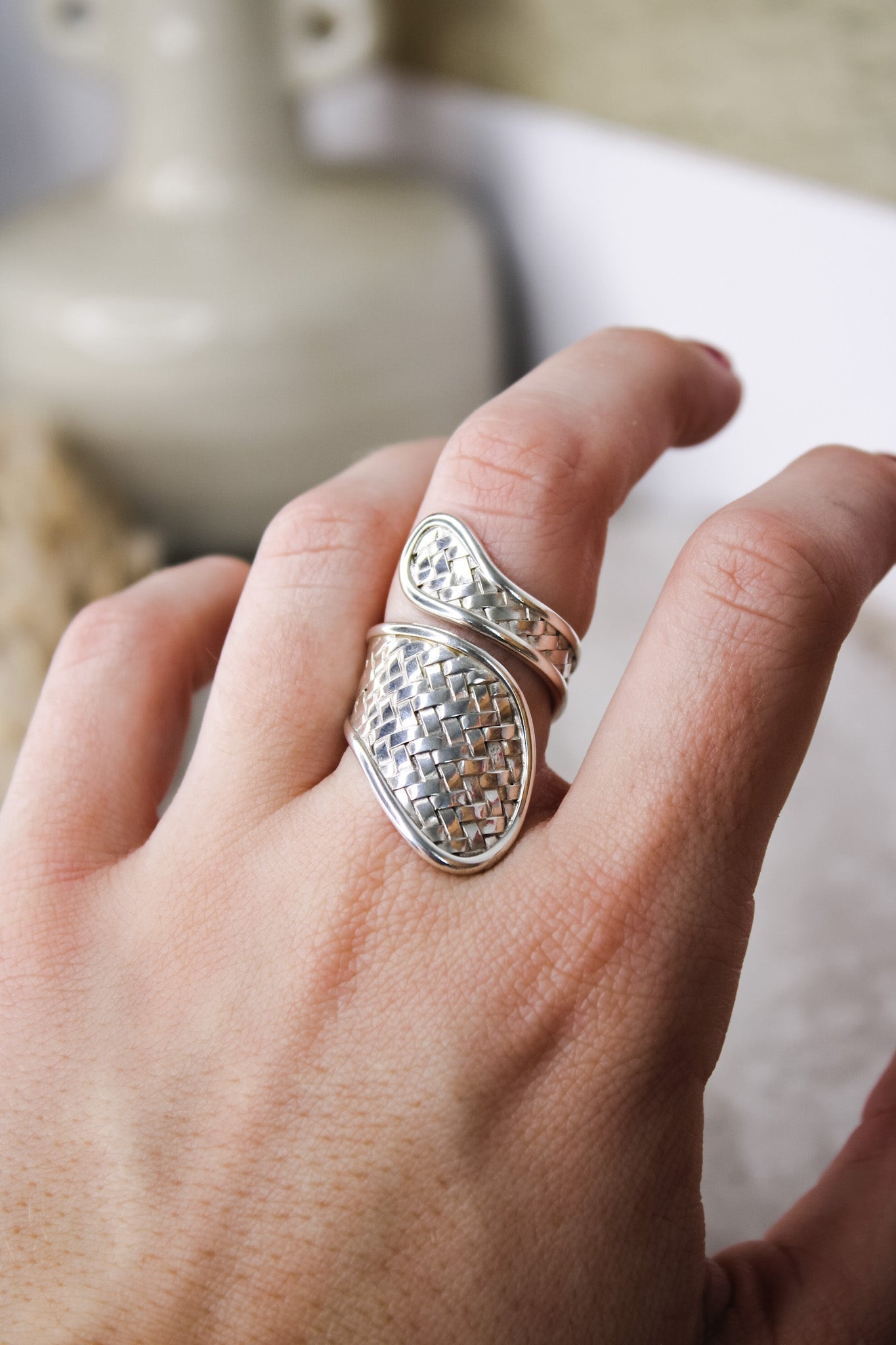 Adjustable Sterling Silver RingJinjaRings