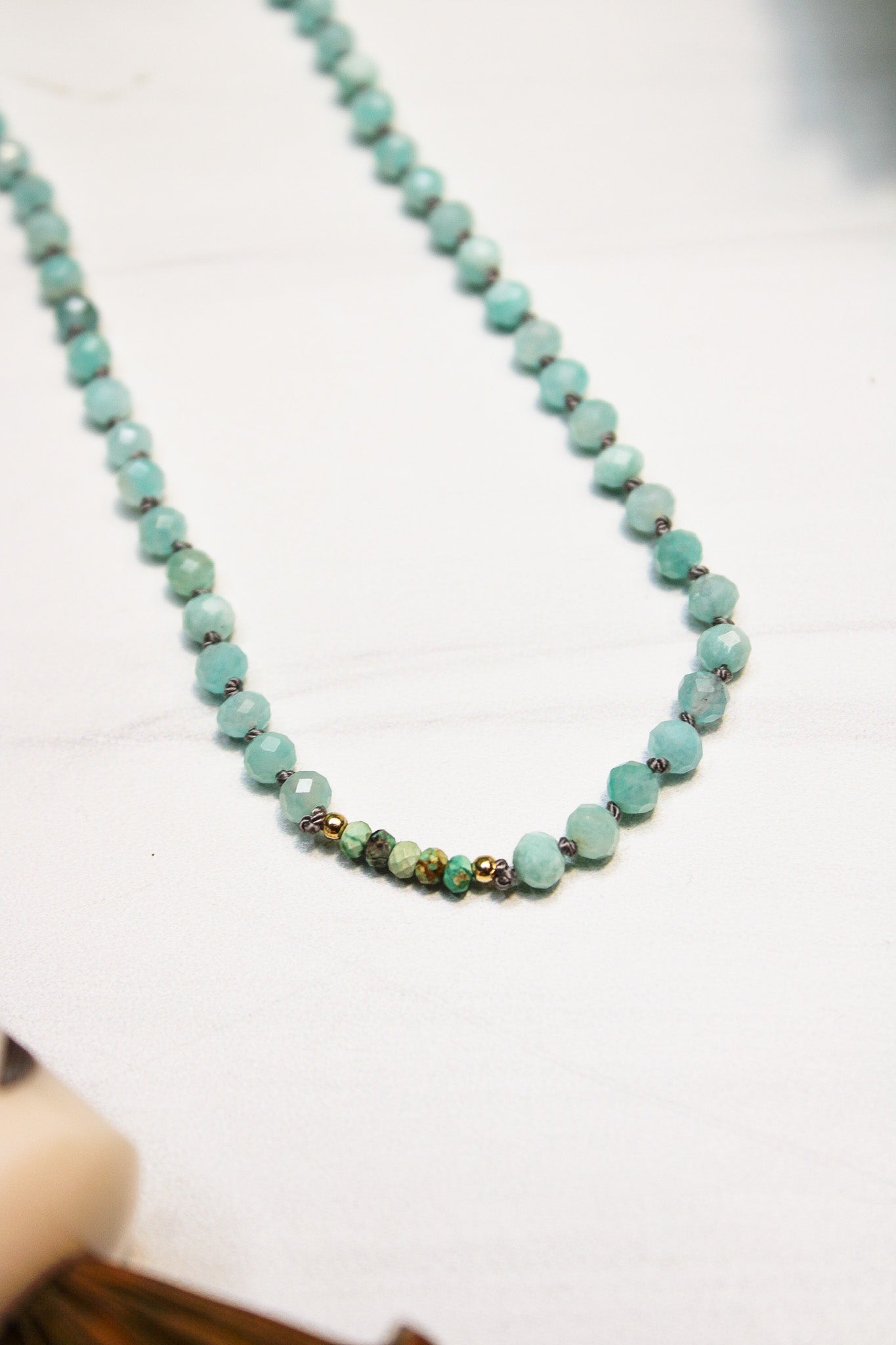 Amazonite & Turquoise Necklace #2478James & Jezebellenecklace