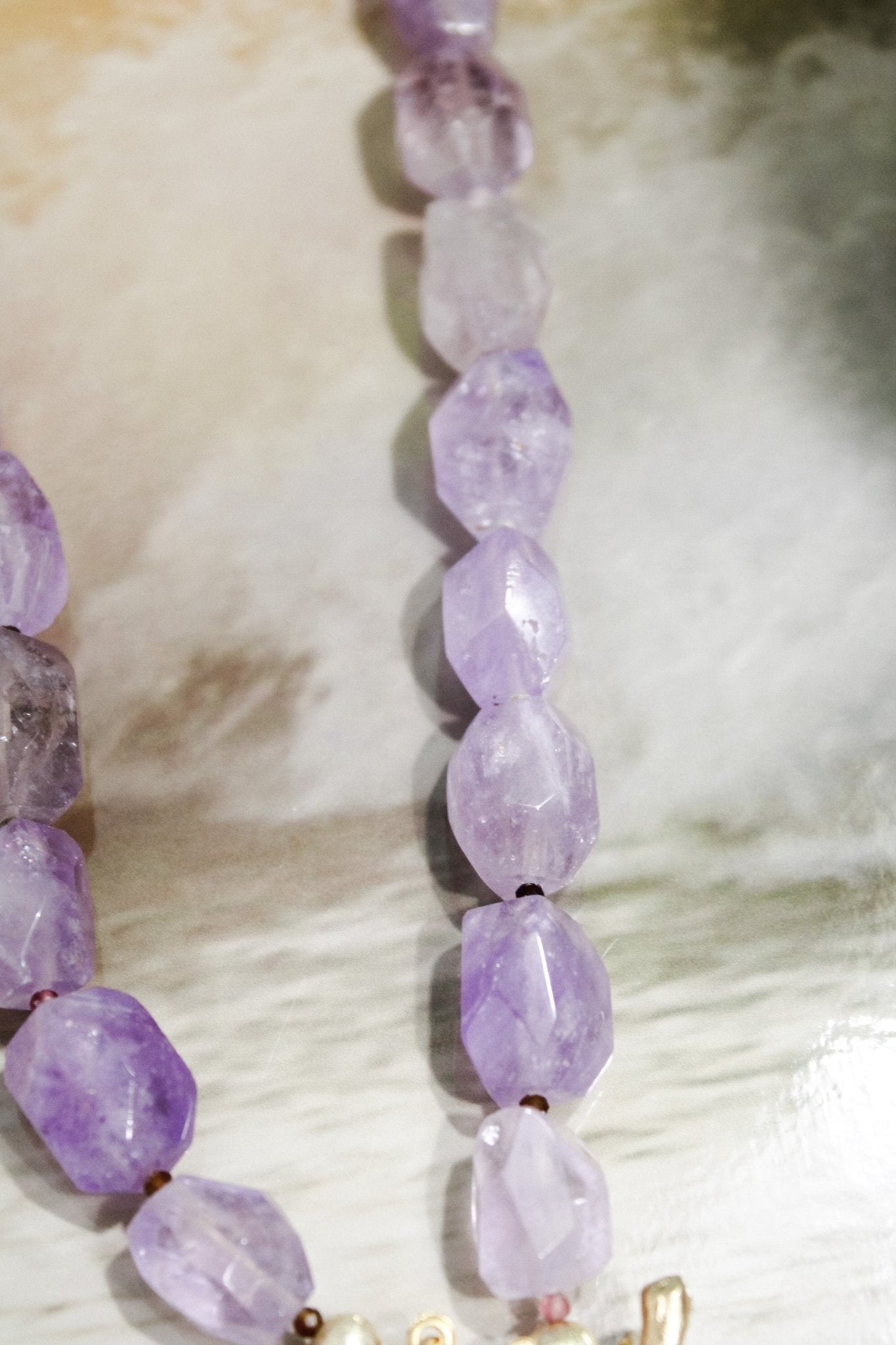 Amethyst and Pagoda Clasp NecklaceRobin JacksonNecklaces