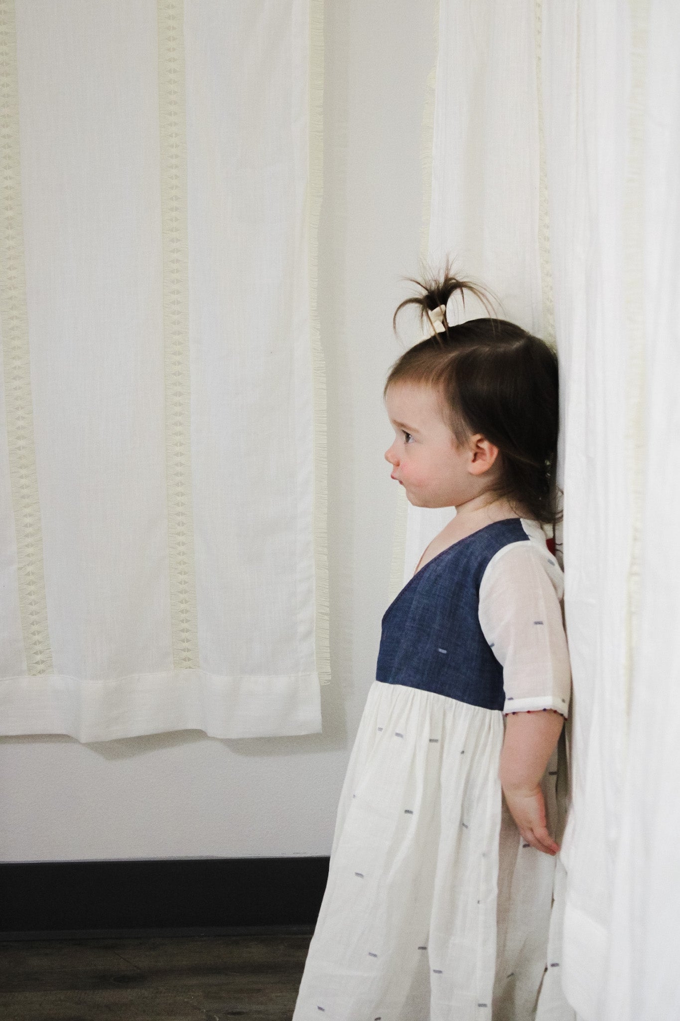 Annie Wrap Children's Dress- BlueGuadalupeDress