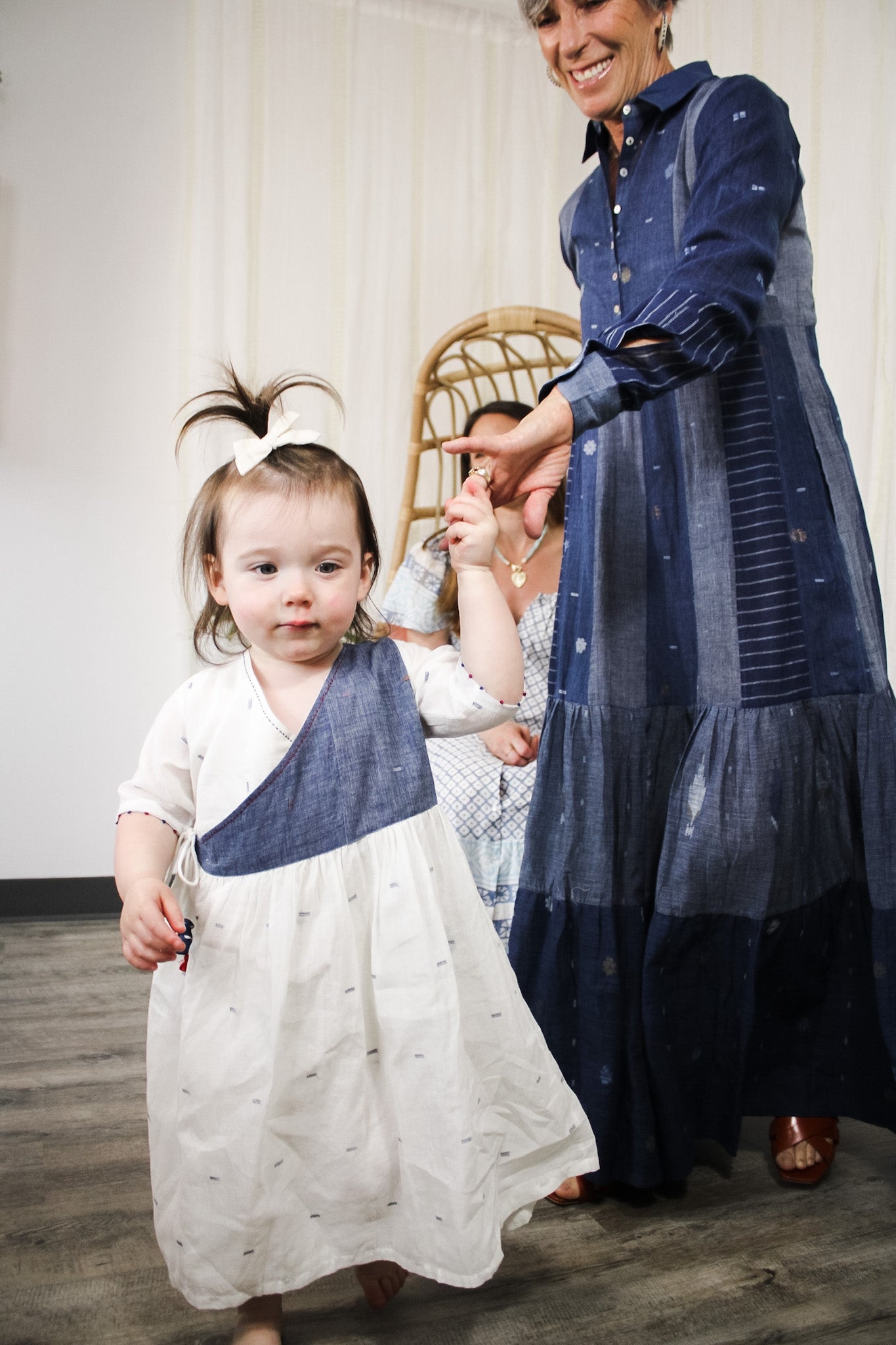 Annie Wrap Children's Dress- BlueGuadalupeDress