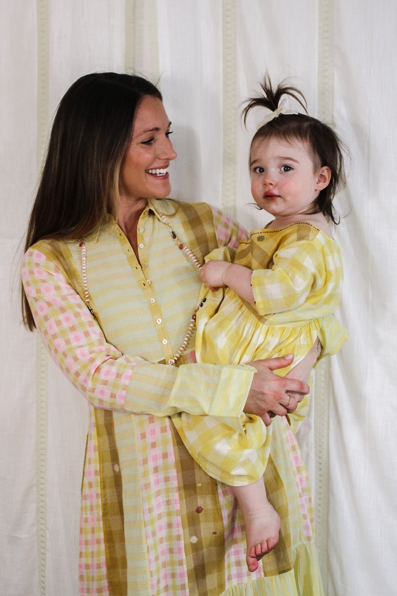 Annie Wrap Children's Dress- YellowGuadalupeDress