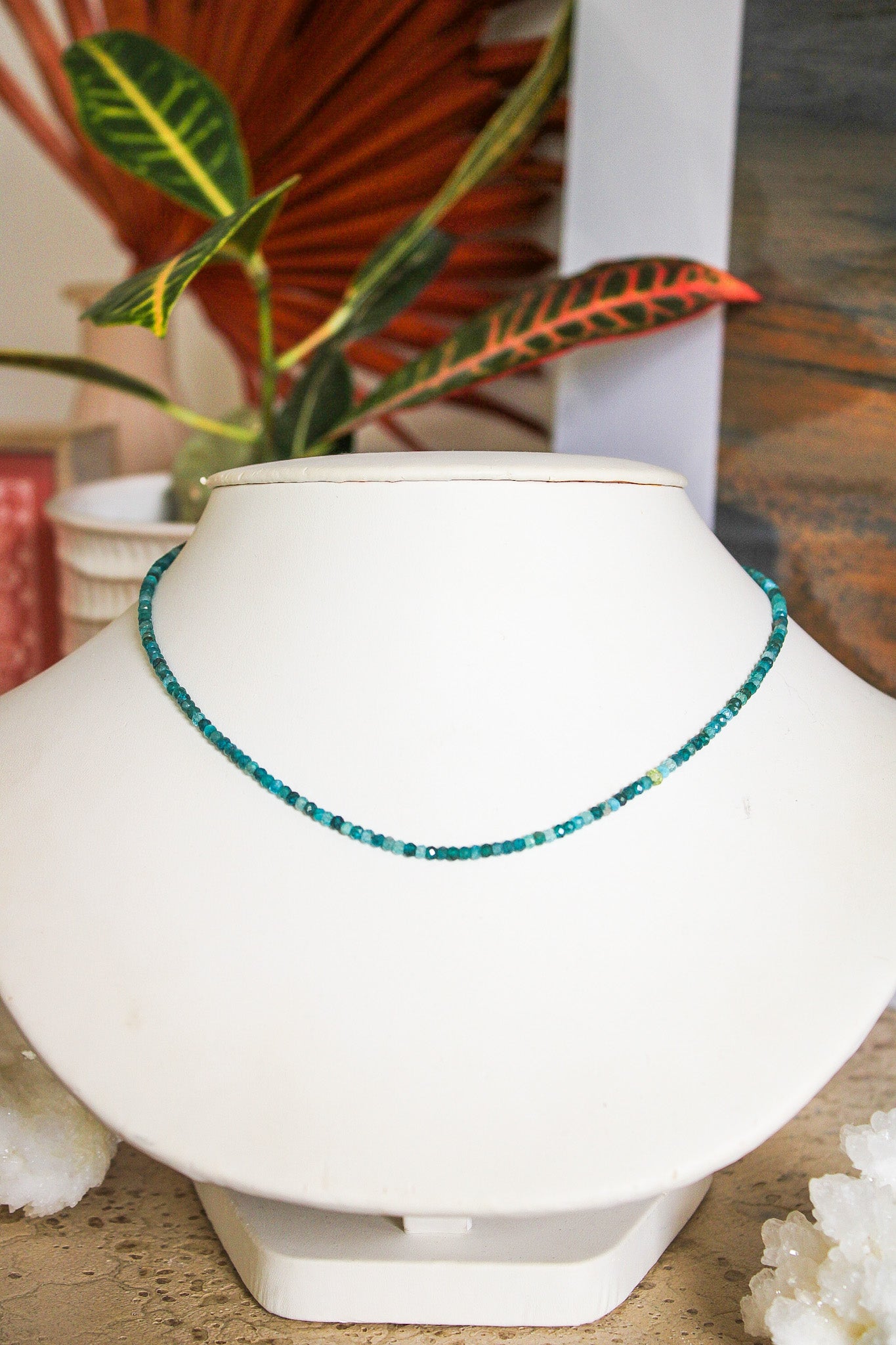 Apatite Spirit Bead NecklacesZiabirdNecklaces