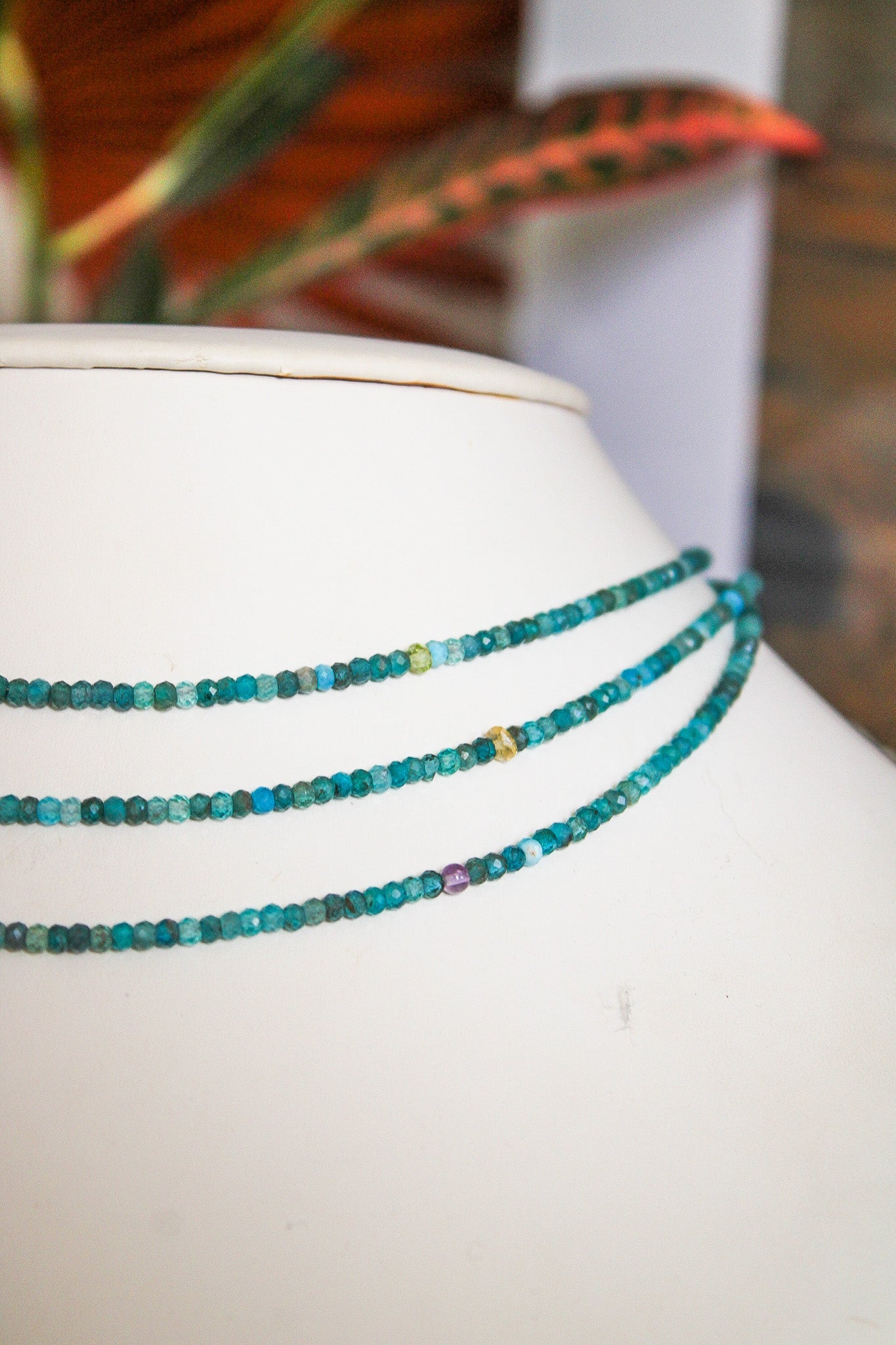 Apatite Spirit Bead NecklacesZiabirdNecklaces