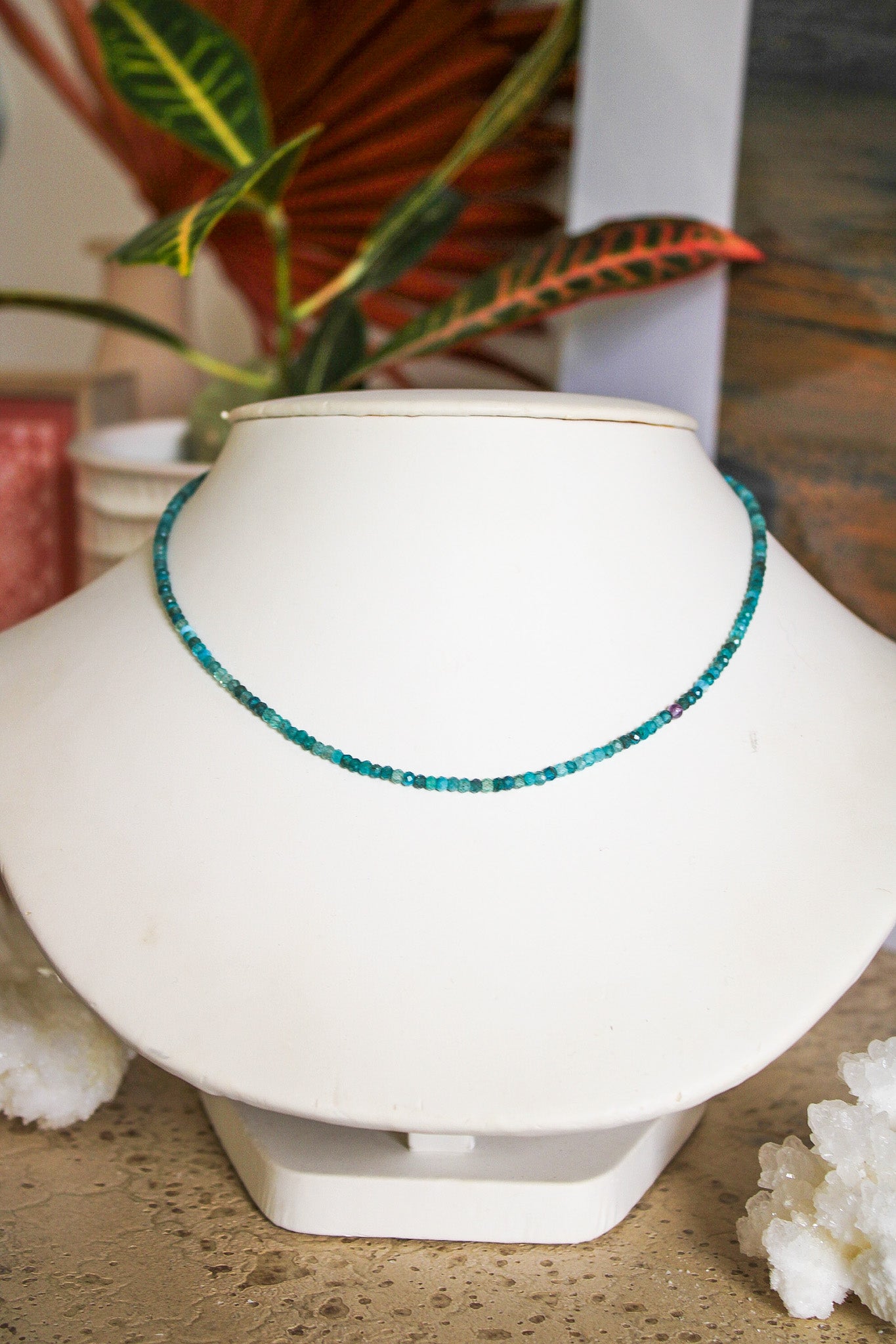 Apatite Spirit Bead NecklacesZiabirdNecklaces