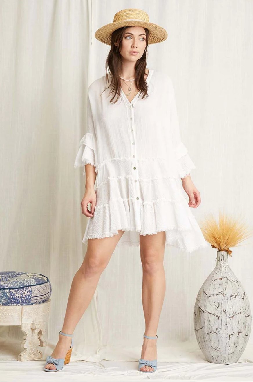 Arya Tunic- WhiteScandal ItalyTunic