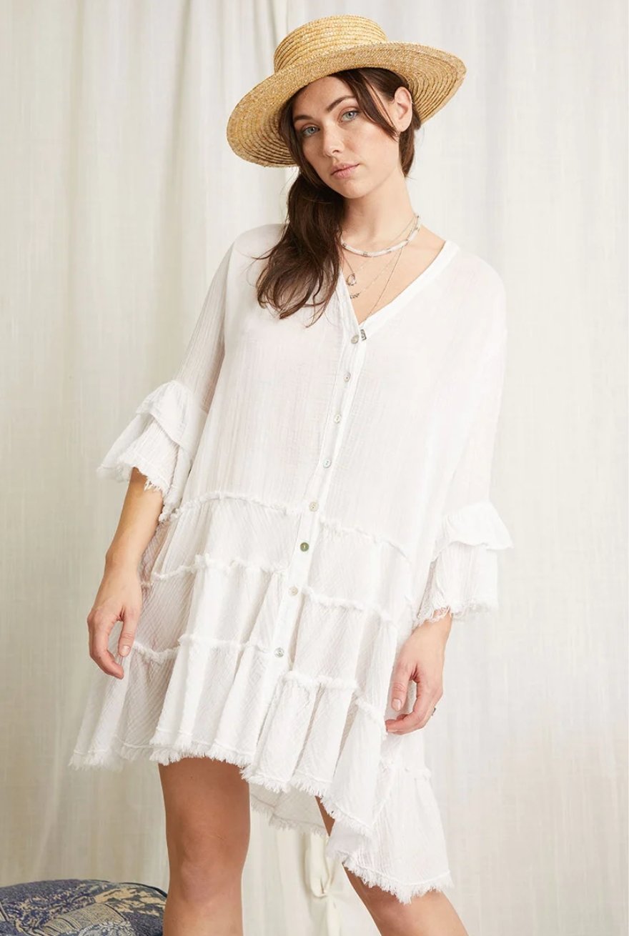 Arya Tunic- WhiteScandal ItalyTunic