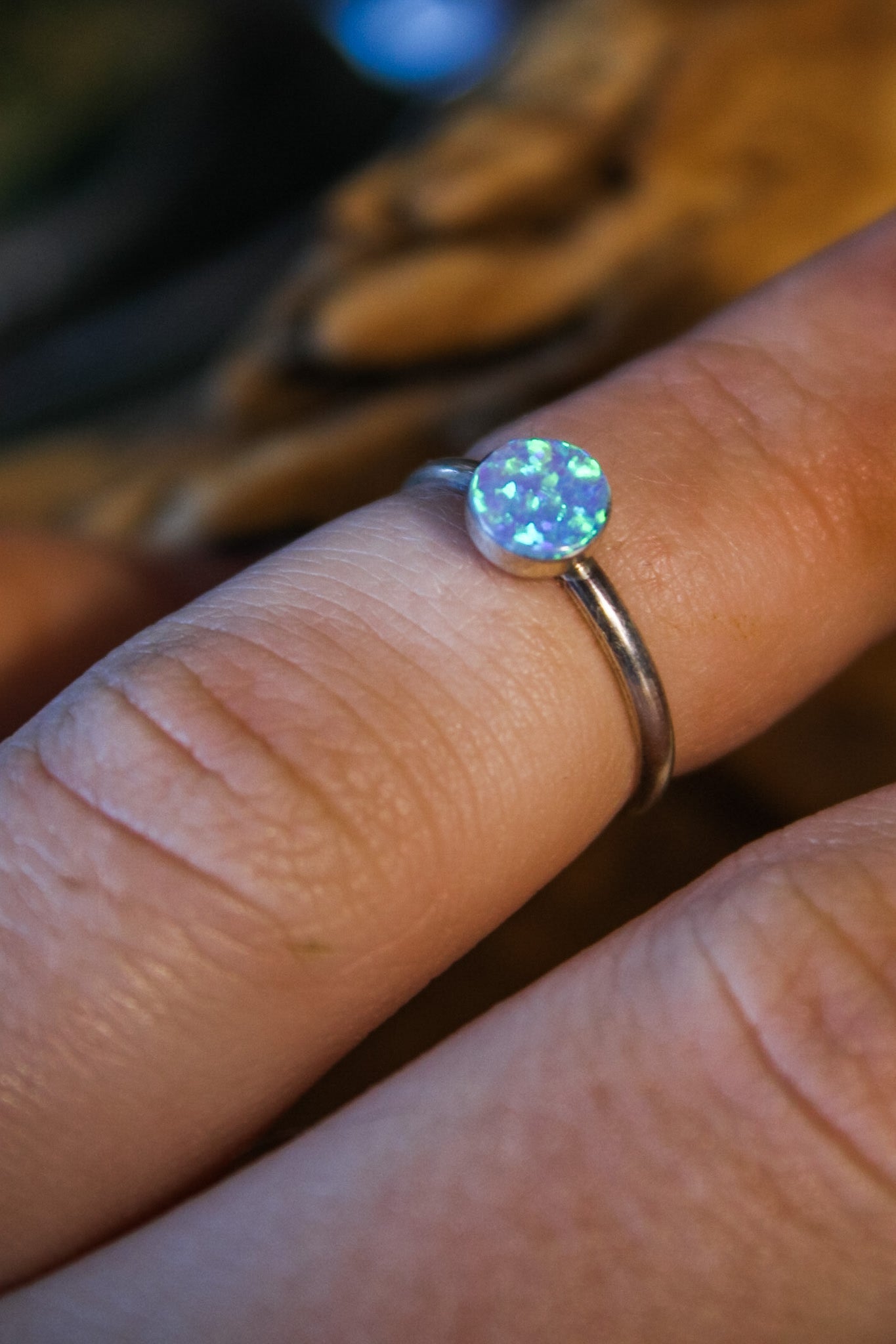 Baby Opal Circle RingEd LohmanRing