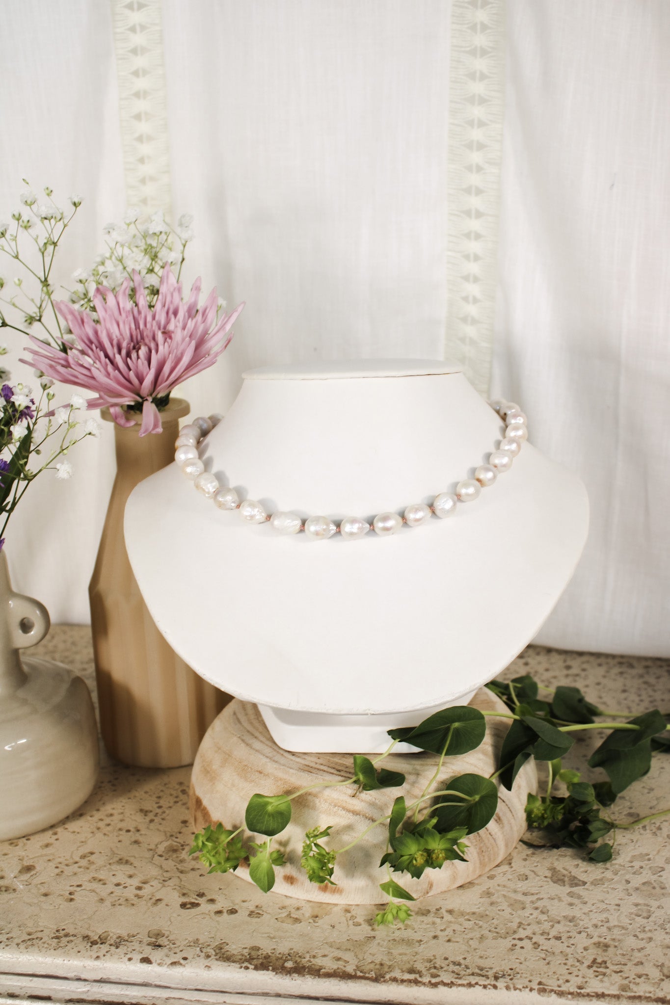 Baroque Pearl Necklace #5040James & JezebelleNecklace