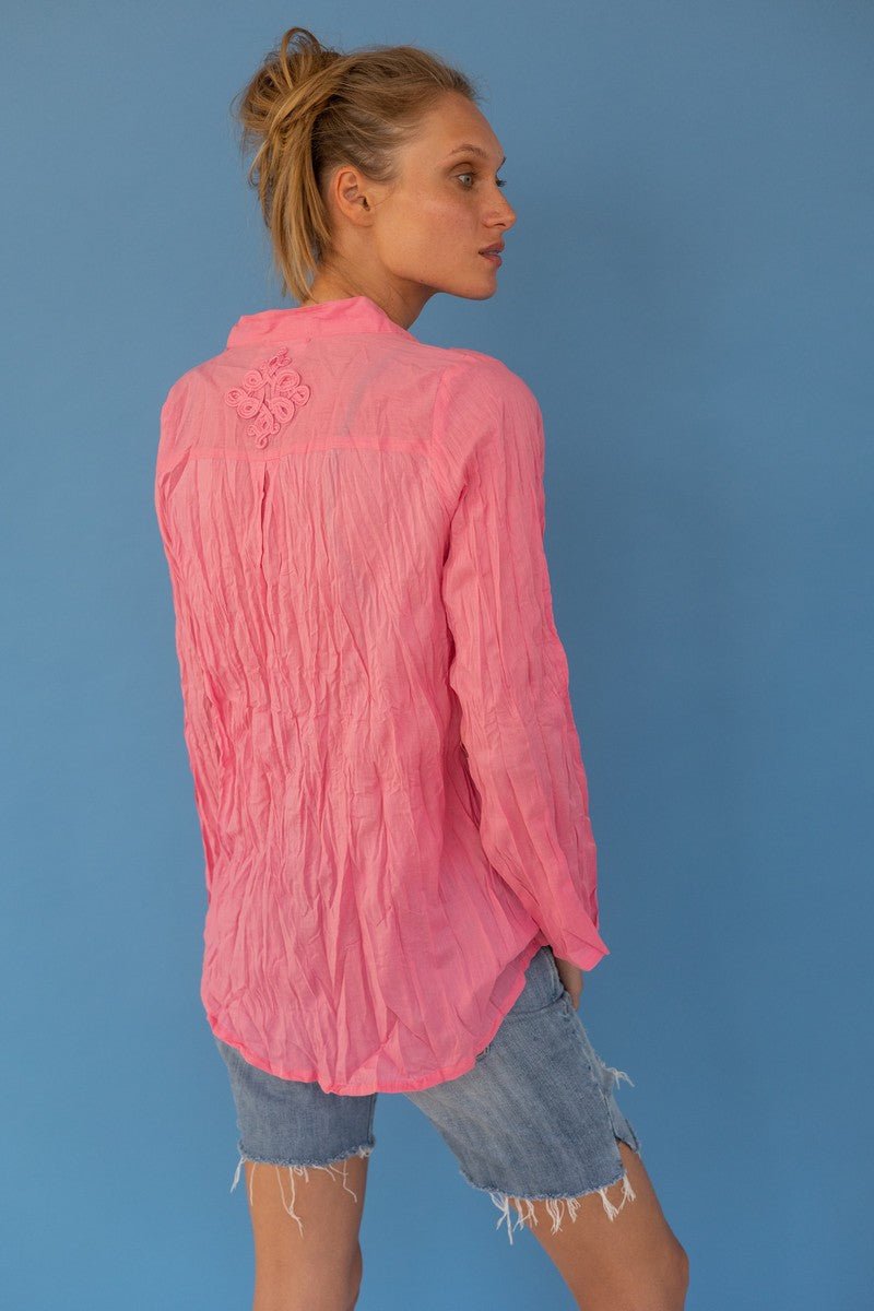 Basic Shirt- FushiaGallabiaShirt