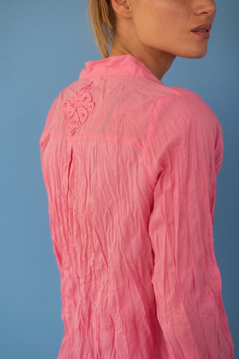 Basic Shirt- FushiaGallabiaShirt