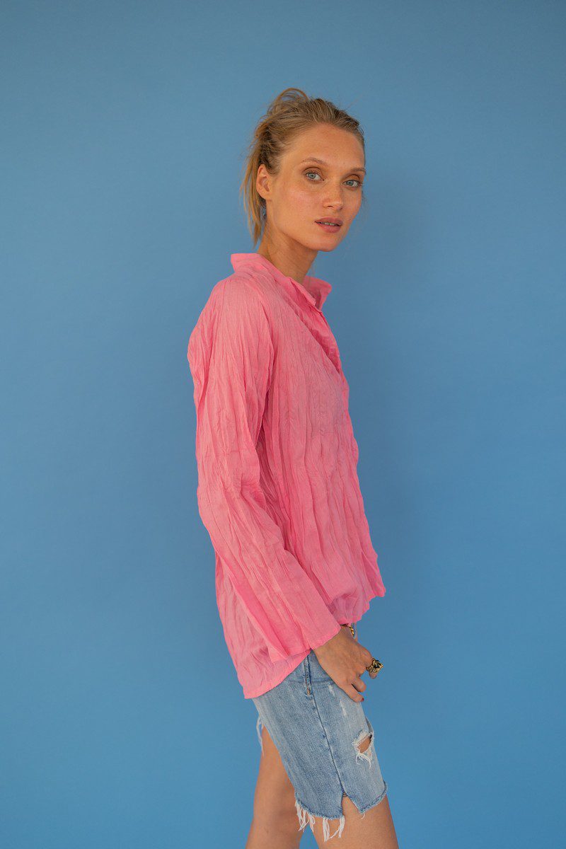 Basic Shirt- FushiaGallabiaShirt