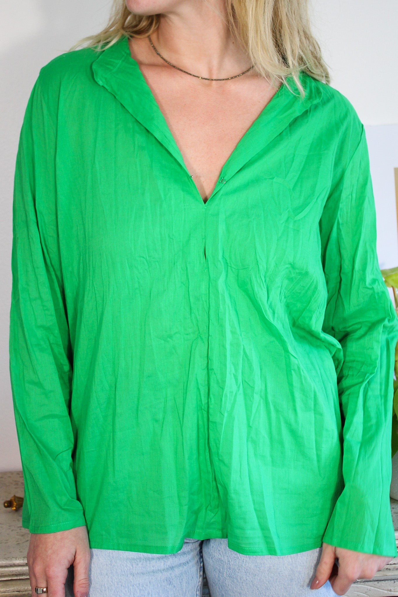 Basic Shirt- GreenGallabiaShirt