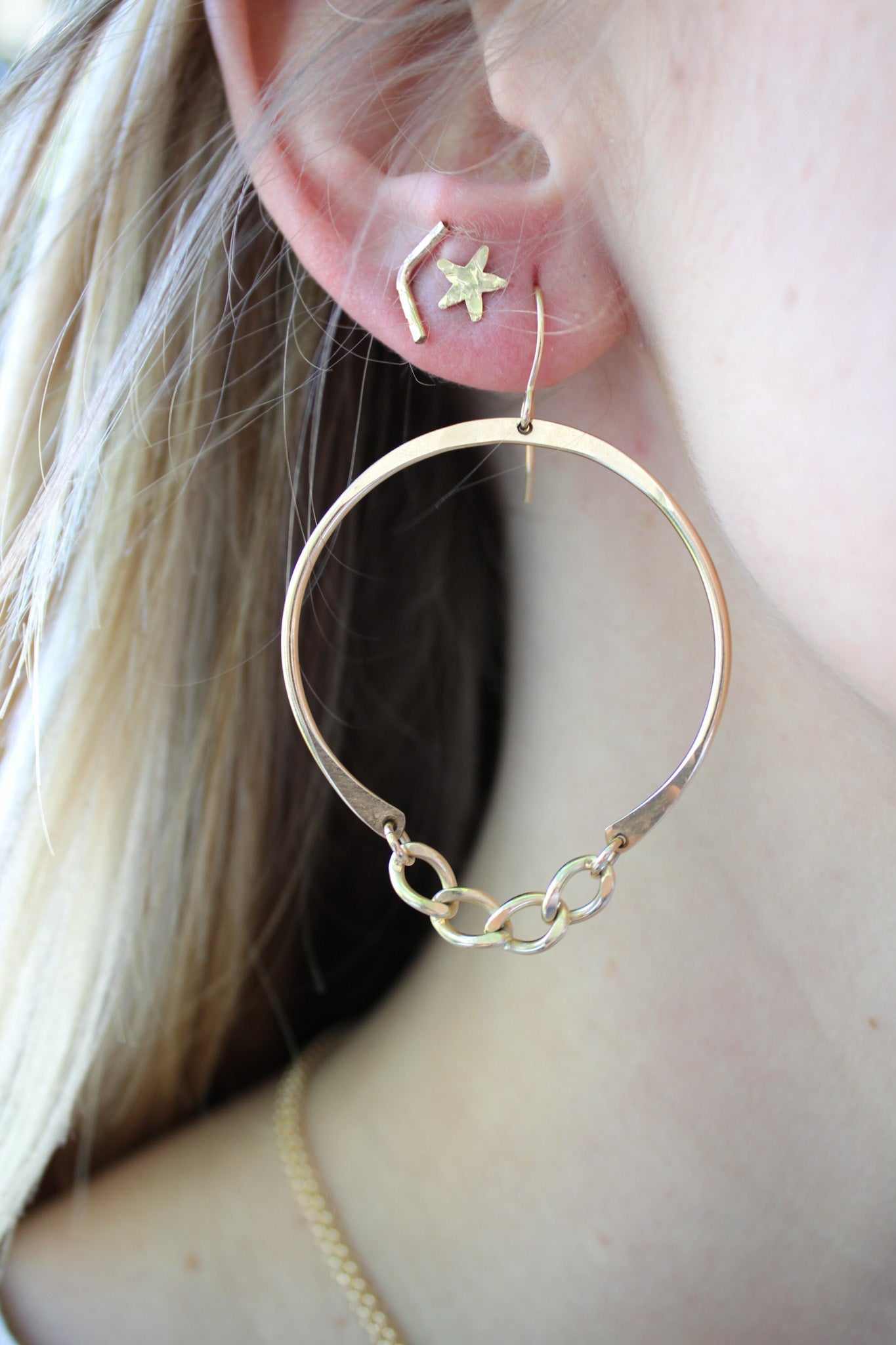 Blondie Hoops - GoldKenda KistEarrings