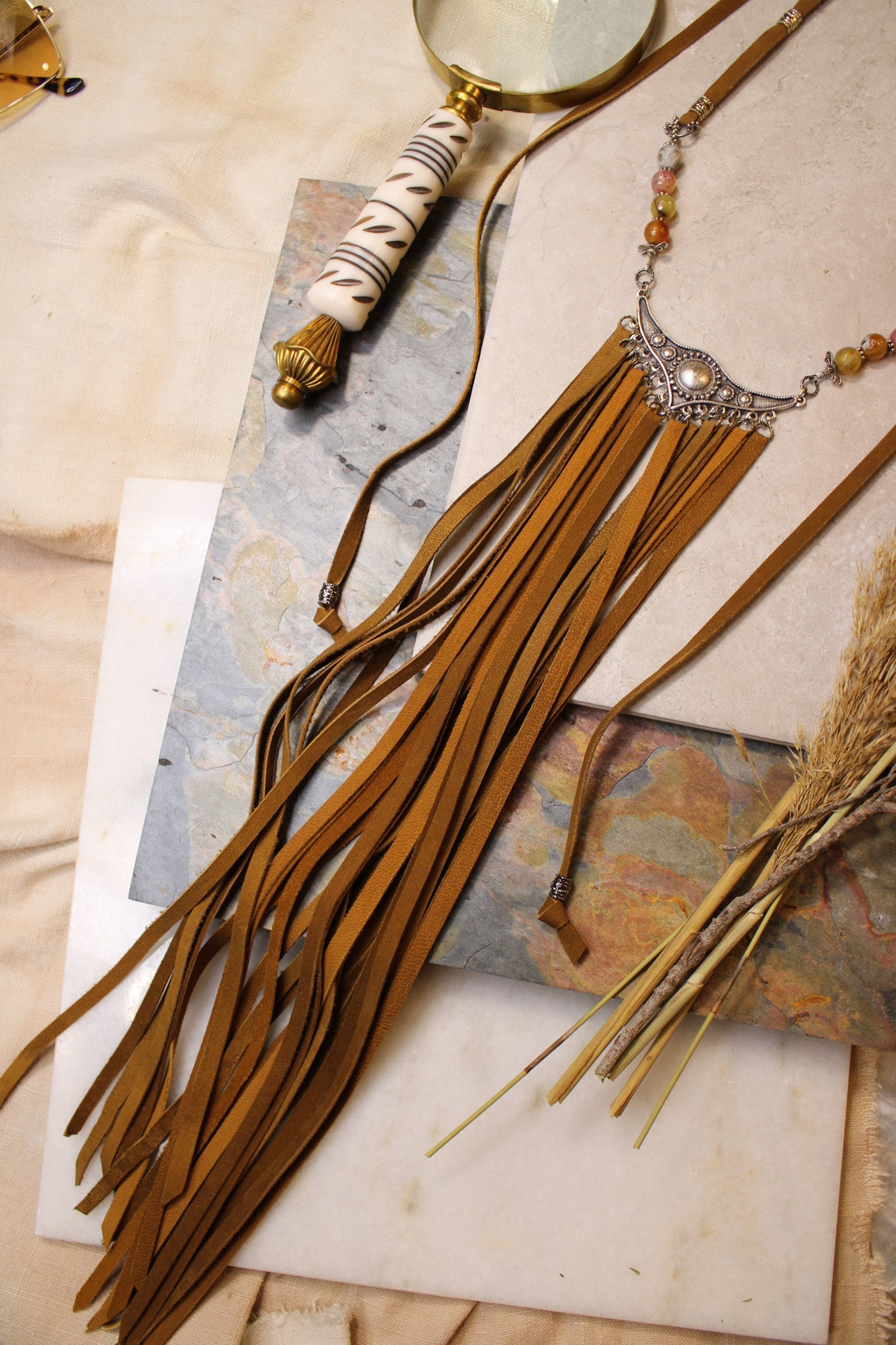 Boho Fringe Necklace #3Bella Smith DesignsNecklace