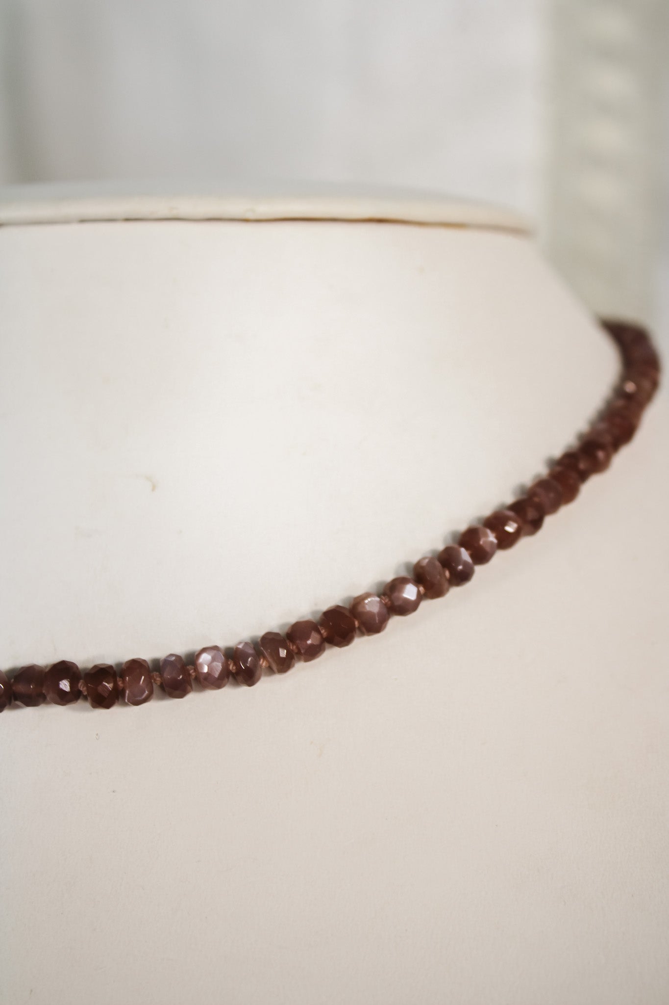 Brown Moonstone Necklace #5049James & JezebelleNecklace