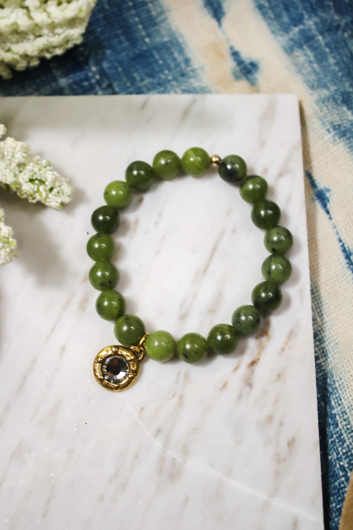 Canadian Jade Crystal BraceletPerle du BoisBracelet